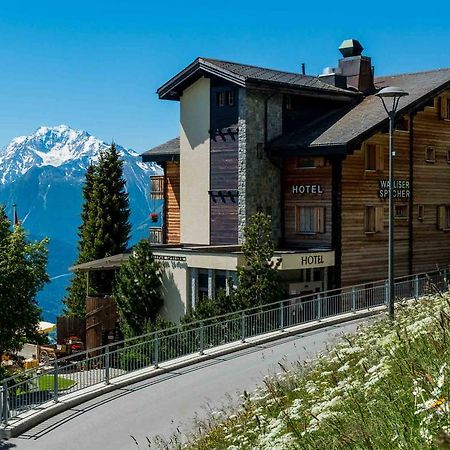 Swiss Chalet-Style Hotel Walliser Spycher Riederalp Ngoại thất bức ảnh