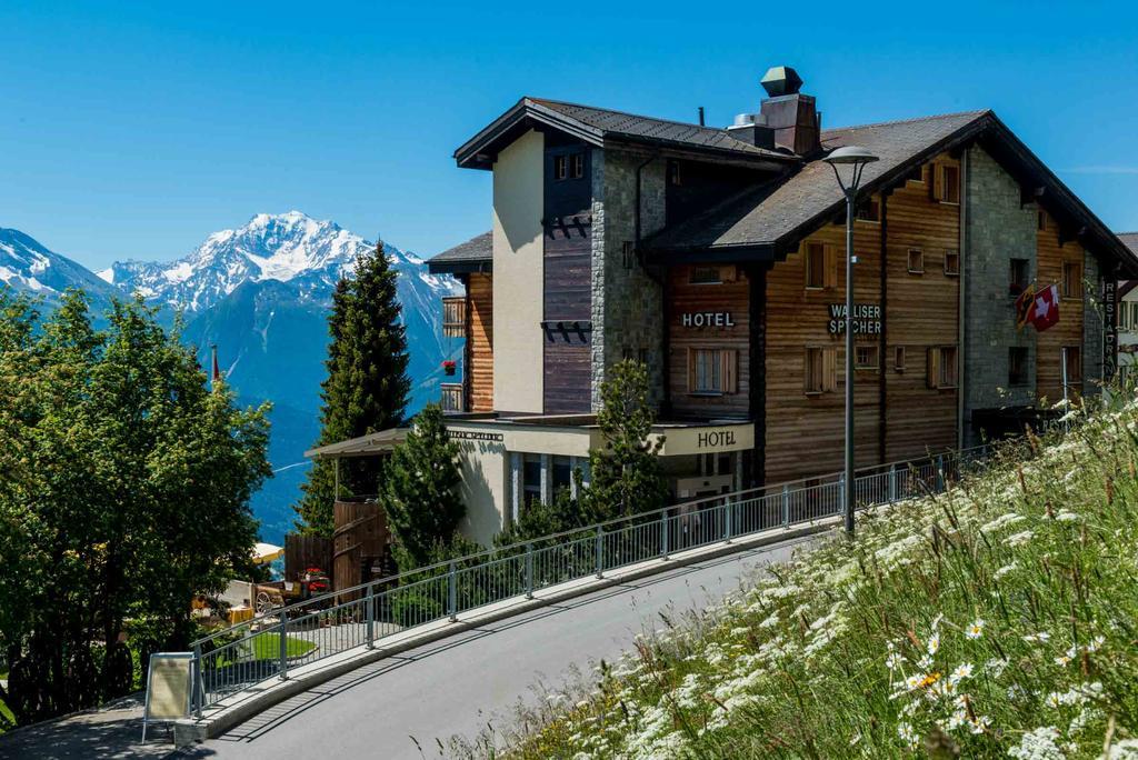 Swiss Chalet-Style Hotel Walliser Spycher Riederalp Ngoại thất bức ảnh